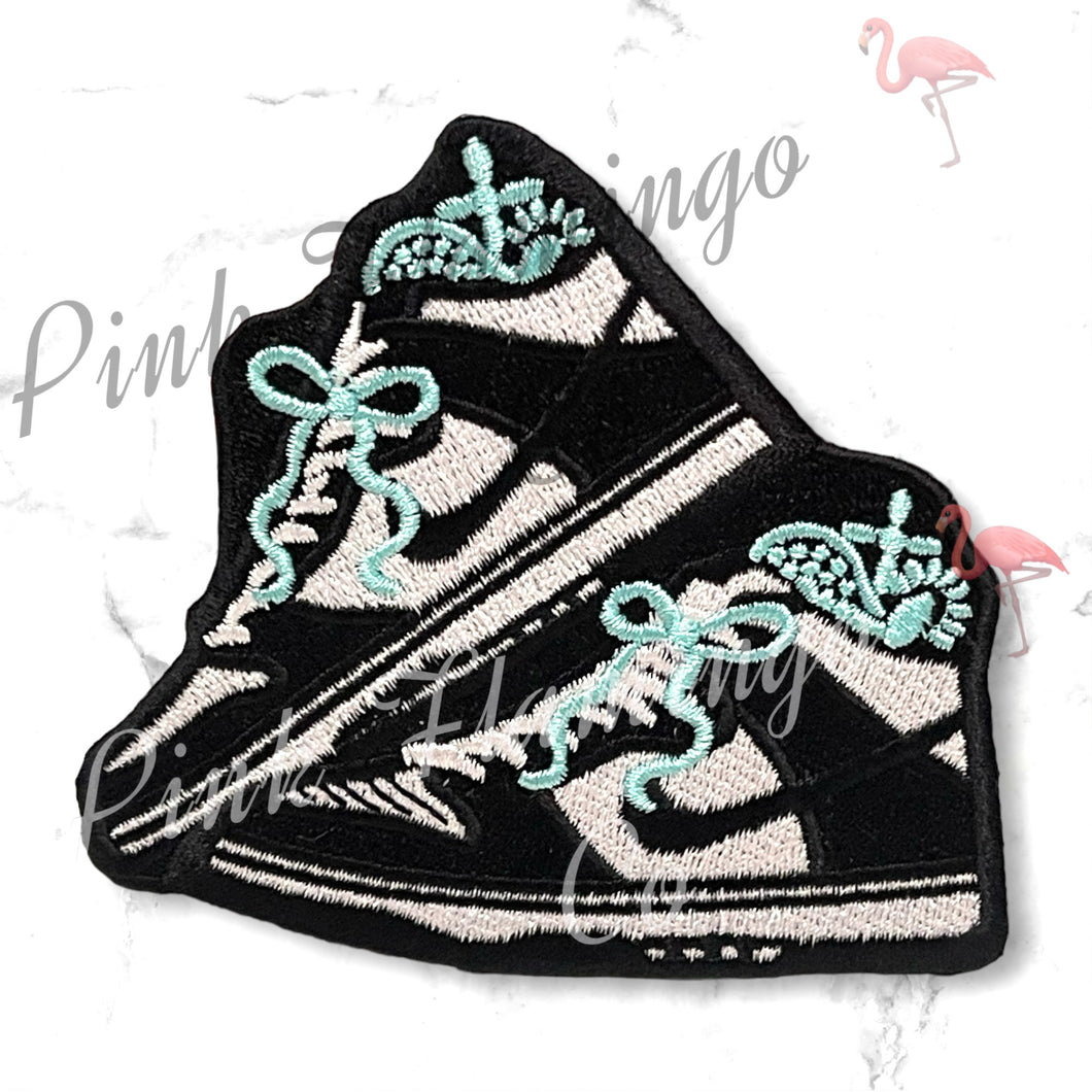 Turquoise Sneakers Patch